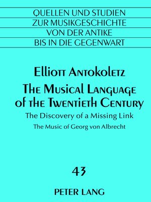 cover image of The Musical Language of the Twentieth Century